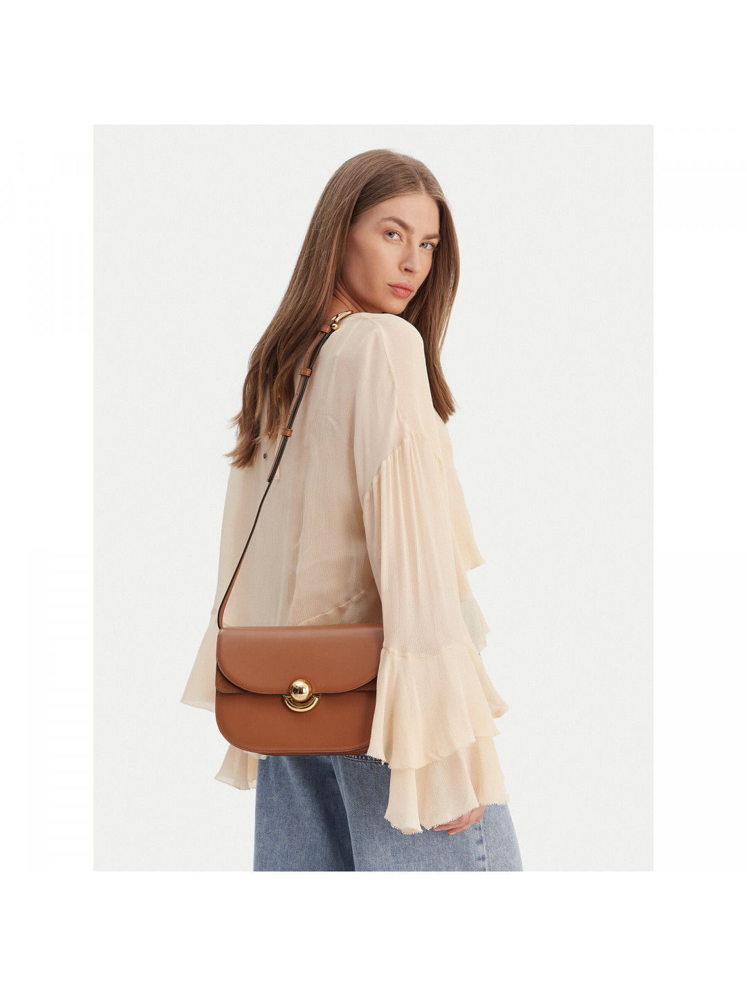 Kabelka Furla Sfera S WB01355 BX0428 BG RY000 Hnědá
